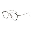 SHAUNA New Arrival Thick Metal Frame Women Glasses Frame Fashion Men Blue Rays Protection Clear Lens Glasses