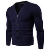 AOWOFS Explosive Pure Knitwear Slim Long Sleeve V-neck Knit Cardigan YM011