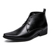 Mens Shoes Fashion Casual Shoes Genuine Leather Shoes Higt Cut Shoes For Men Black Brown Size 39-44