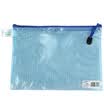 SUNWOOD C4527 A4 mesh zipper bag file bag 12 packs blue