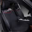 Yuma Yuma Kirin series winter tie-free short plush car seat cushion five-seat universal black factory straight hair
