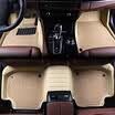Kang car treasure car mats all surrounded by leather car special beige manufacturers custom straight hair