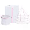 FangCaoDi Sun wash 3 piece set double-layer clothes basket dense net laundry bag Korean honeycomb net bra wash bag