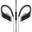 Panasonic Panasonic RP-BTS50 black Bluetooth sports belt wheat-controlled headphones high-quality high-quality waterproof headphones