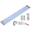 Foshan Lighting FSL LED light source transformation board rectangular patch ceiling lamp H tube energy saving lamp modified board 3 groups third gear color 18W