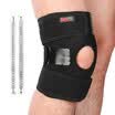 Soporte de rodillera Apoyo de almohadilla de banda ajustable de apoyo para correr Jogging Sports Fitness