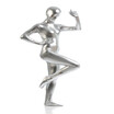 24 Hrs Shipped Out Womens Metallic Full Bodysuits Sexy Tights Suits Women Halloween&Stage Performance Fancy Dress
