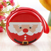 Merry Christmas Coin Purse Key Pouch Auricular Bolsas Zip Zip Small Wallet Xmas