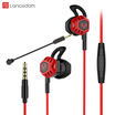 Lanston G100 gaming headset in-ear e-sports subwoofer detachable dual microphone computer phone line control with wheat Jedi survival to open black ea Lanston G100 gaming headset in-ear e-sports subwoofer detachable dual microphone computer phone line control with wheat Jedi survival to open black ea