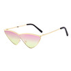 SHAUNA Fashion Candy Color Women Sunglasses CatEye retro Ladies Shades Red Tinted Lens UV400