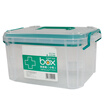 Jinghuisi Chuang JH0819 plastic transparent fashion storage box household snacks toys sundries storage box storage box medicine box thickening extra large