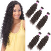 Glary Unprocessed Malaysian Virgin Hair 5 Bundles Deep Wave Human Hair Top Selling Virgin Malaysian Deep Wave Hair Natural Colour