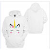Women Hooded Hoodie Long Sleeve Sweater Cartoon Unicorn Couple Hoodies Jacket