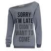 Sexy Womens Off Shoulder Tops Ladies Blouse Oversize Hoodie Sweatshirts Jumpers