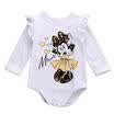 Newborn Baby Girls Infant Romper Jumpsuit Bodysuit Cotton Clothes Outfit 0-18M