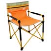 Easy Tour Easy Tour Silla plegable al aire libre Silla director portátil Silla audiovisual Silla de computadora Taburete Silla de pesca de aluminio Estilo étnico Naranja