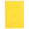 Morning light M & G APYH8970 fashion A5 leather leather noodle notebook 12 pages yellow