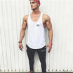Gym Men Muscle Sleeveless Shirt Tank Top Bodybuilding Sport Fitness Workout Vest