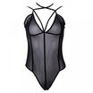 Sexy Women Sleeveless Bodysuit Lace Mesh Lingerie Leotard Tops Backless Jumpsuit