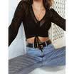 Womens Ladies Summer Loose Tops Long Sleeve Shirt Casual Blouse T-shirt Fashion