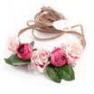 Fashion Flower Women Boho Garland Girl Beach Crown Hair Band Headband Wedding