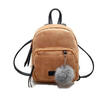 Girls Corduroy Small Mini Backpack School Travel Shoulder Backpack School Bag