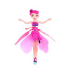 Christmas Favor Princess Flying Fairy Toys with Lights Up Infrared Induction Doll for Kids Electronic Interactive