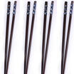 89" Handmade Chinese Style Chestnut Wood Chopsticks Set Value Gift anti-slip