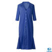 Women Hot Button Summer New Ladies Long Shirt Loose Casual Plus Size Dress Tops