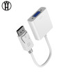 WH Display Port DP to VGA Female Adapter Cable Converter For Projector DTV TV HDVD Player 1080P