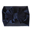 Velvet Bow Baby Girl Headband Newborn Toddler Hairband 6cm Soft Elastic Lot