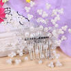 Pearl Flower Crystal Rhinestone Wedding Bridal Headband Clip Hair Comb Tiara Hot
