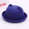 Fashion Summer Cat Design Beach Cap Ears Sun Hat For Baby Girl Kids Children