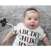 Newborn Baby Boy Girl Letter Print Tops T-shirt Pants Leggings Casual Outfits UK