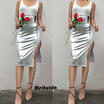 Womens PU Leather Package Hip Slim Pencil High Waist Mini Short Skirt Bodycon