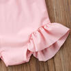 Pink Toddler Kids Girls Bikini Summer Swimwear Bathing Swimsuit Swimming Costume