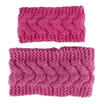 2Pcs Women Baby Girls Crochet Headband Knit Hairband Ear Warmer Winter Headwrap