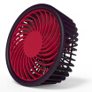 Style sty Epie A201 desktop ultra-quiet cooling mini portable large wind power fan fan mulberry color