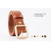 New Women Lady Vintage Metal Boho Leather Square Buckle Waist Belt Waistband