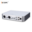 Aiken iCON 6nano vst tarjeta de sonido externa conjunto de computadora de escritorio teléfono móvil transmisión universal grito de trigo equipo de anclaje conjunto completo de micrófono de grabación USB tarjeta de sonido micrófono