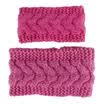 2Pcs Women Baby Girls Crochet Headband Knit Hairband Ear Warmer Winter Headwrap