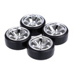 RC Car Accessories 4PcsSet 110 Drift Car Tires Hard Tyre for Traxxas HSP Tamiya HPI Kyosho On-Road Drifting Car