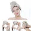 Magic Hair Drying Towel Hat Cap Microfibre Quick Dry Turban For Bath Shower PO
