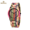 Environmental Friendly Wooden Bamboo Watch Immaculate Classy Quartz Analog Unisex Wristwatch