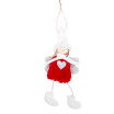 Christmas Decoration Cute Angel Plush Dolls Xmas Tree Ornaments Mini Hanging Pendant Party Decor Kids Gift