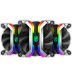 Kyushu Fengshen DEEPCOOL Magician 120S chassis fan metal bracket three colorful lighting 12CM computer fan computer chassis
