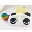 Cute Cartoon Panda Style Blindfold Plush Fabric Shade Sleep Eye Mask