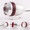 1pcs Motorbike U3 LED Headlight Driving auxiliary Light Fog lamp silver shell 12V 30W 1500lm Angel Lamp Motorcycle Spotlight