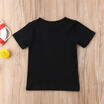 Casual Cotton Toddler Kids Girl Summer Short Sleeve Tops T-shirt Clothes 1-6T