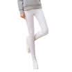 Antarctic nanjiren broken pants 9 points feet pants Korean version of candy color wild was thin white L